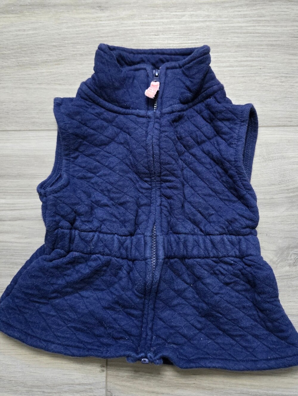 Carters Quilted Knit Zip Up Vest
